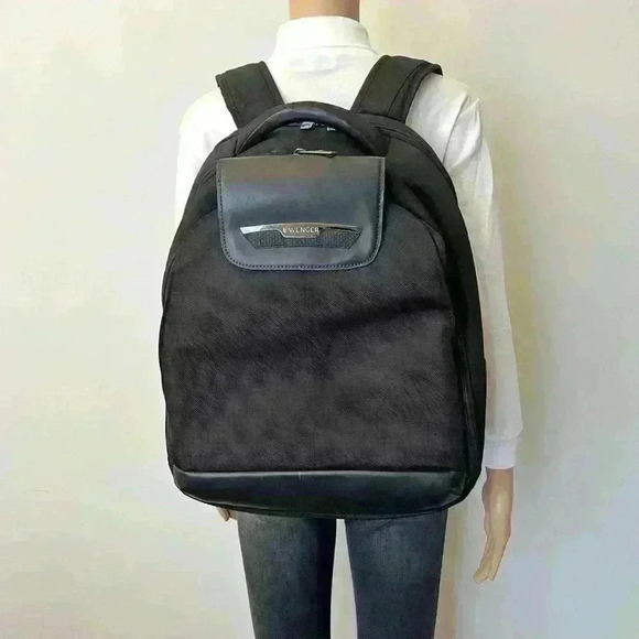 WENGER black backpack.Unisex. Durable. Essential for work, study and  travel. - Picture 16 of 16